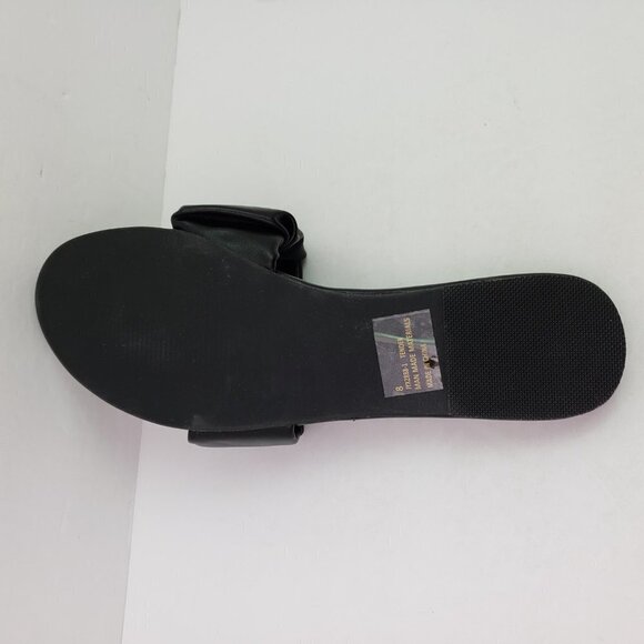 NEW EGO Tender Womens Size 10 Black Slip On Slides Flats Sandals - Picture 8 of 13
